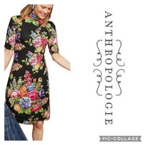 Anthropologie Ett Twa Core Turtleneck Floral knit Dress. Size: XS. $165 NWOT